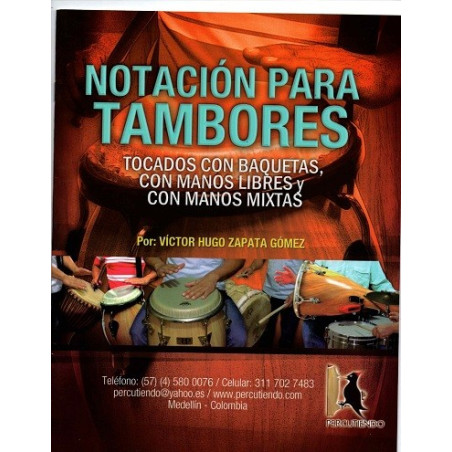 Libro. NOTACIÓN PARA TAMBORES