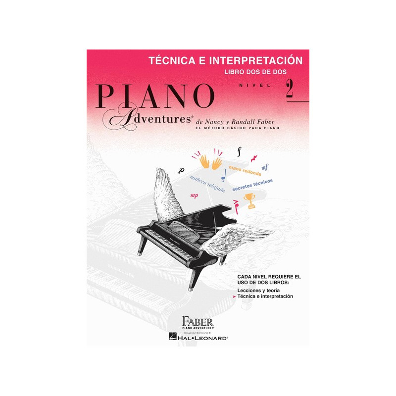 Libro. PIANO ADVENTURES. NIVEL 2. Técnica e interpretación