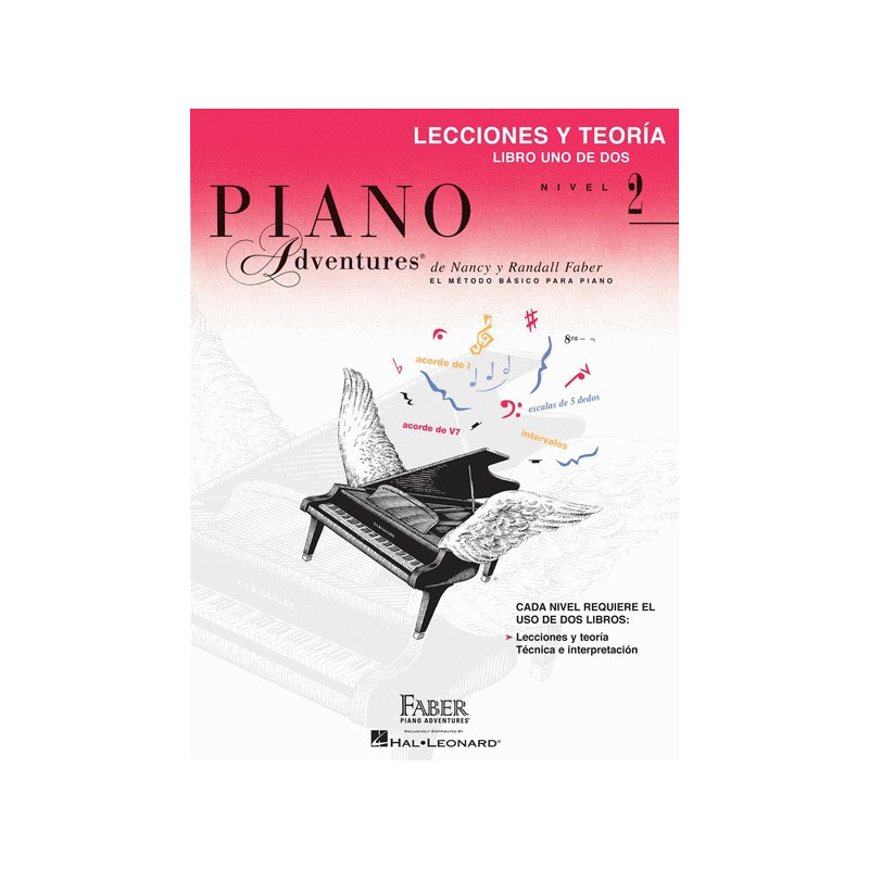 Libro. PIANO ADVENTURES. NIVEL 2. Lecciones y teoría