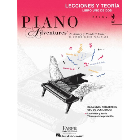 Libro. PIANO ADVENTURES. NIVEL 2. Lecciones y teoría