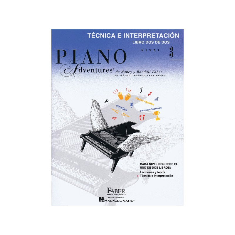Libro. PIANO ADVENTURES. NIVEL 3. Técnica e interpretación
