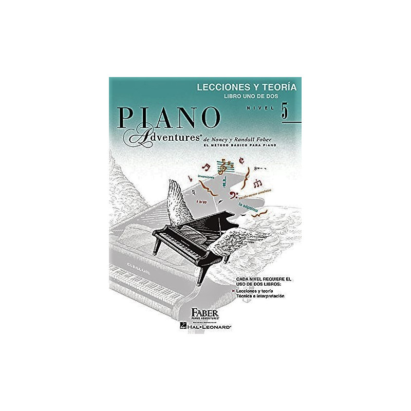 Libro. PIANO ADVENTURES. NIVEL 5. LECCIONES Y TEORÍA