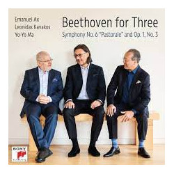 CD. BEETHOVEN FOR THREE. Symphony No. 6 "Pastorale" and Op.1, No.3