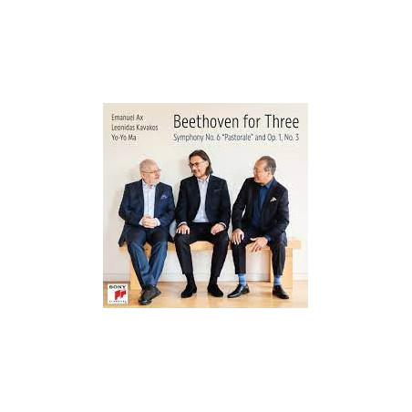 CD. BEETHOVEN FOR THREE. Symphony No. 6 "Pastorale" and Op.1, No.3