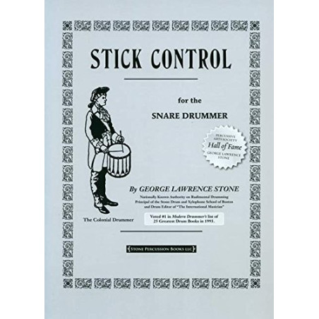 Partitura. STICK CONTROL. FOR THE SNARE DRUMMER