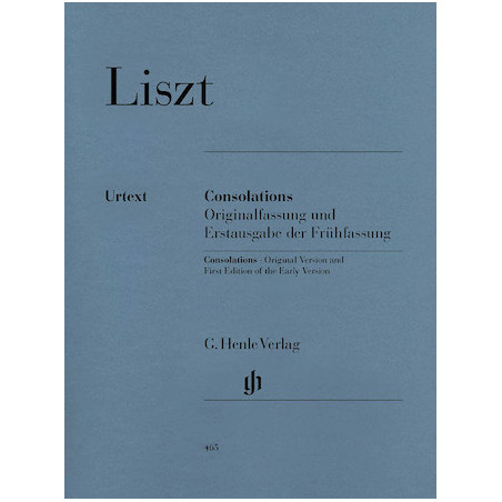 Partitura. Liszt. Consolations - Piano Solo