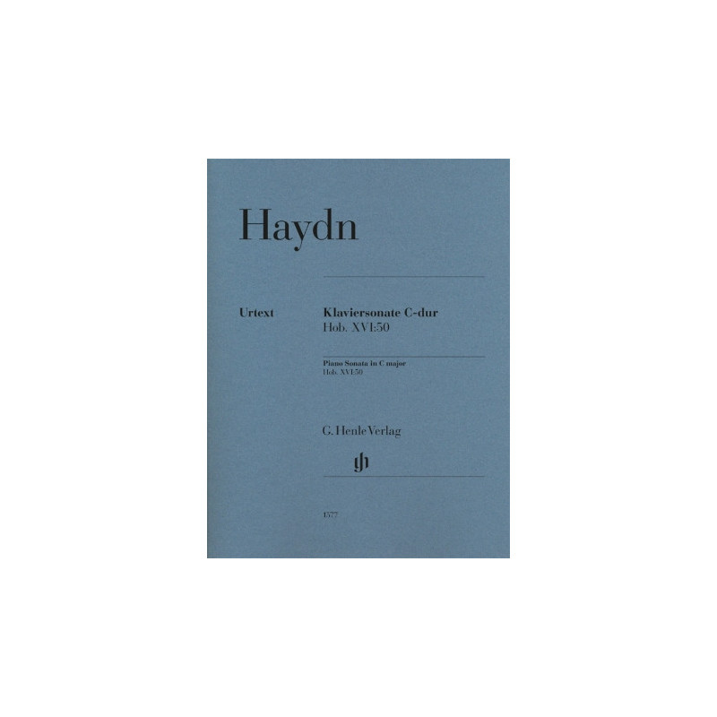 Partitura. HAYDN - PIANO SONATA C MAJOR Hob. XVI:50 Piano Solo