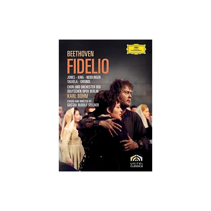 DVD. FIDELIO - Beethoven. Jones, King, Neidlinger, Talvela, Greindl