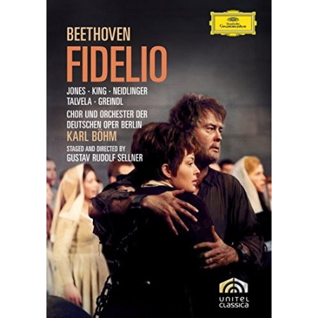 DVD. FIDELIO - Beethoven. Jones, King, Neidlinger, Talvela, Greindl