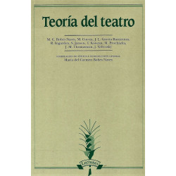 Libro. TEORÍA DEL TEATRO