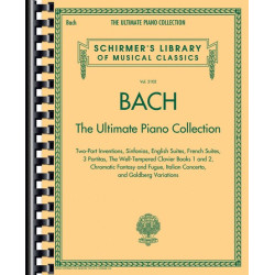 Partitura. BACH - THE ULTIMATE PIANO COLLECTION - VOL. 2102