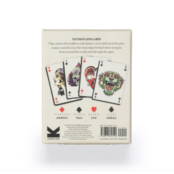 Cartas. Tattoo Playing Cards