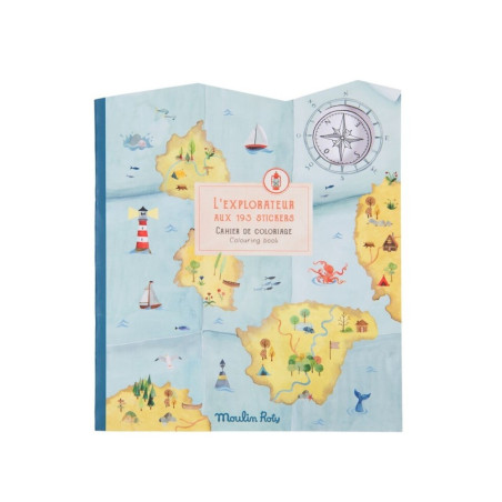 LIBRO PARA COLOREAR - L'EXPLORATEUR