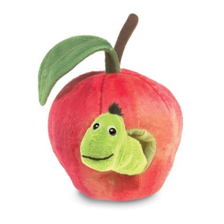 Títere. GUSANO EN MANZANA