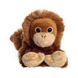 MUÑECO. OSCAR EL ORANGUTÁN. MINI FLOPSIE