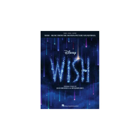 PARTITURA. Wish Music from the Motion Picture Soundtrack Piano/Vocal/Guitar Songbook Softcover.