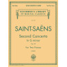 PARTITURA. Concerto No. 2 in G Minor, Op. 22 Schirmer Library of Classics Volume 1405  2 Pianos, 4 Hands