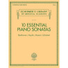 PARTITURA. 10 ESSENTIAL PIANO SONATAS – BEETHOVEN, HAYDN, MOZART, SCHUBERT.