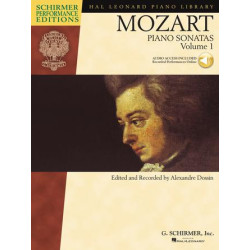 PARTITURA. PIANO SONATAS, VOLUME 1 – MOZART.