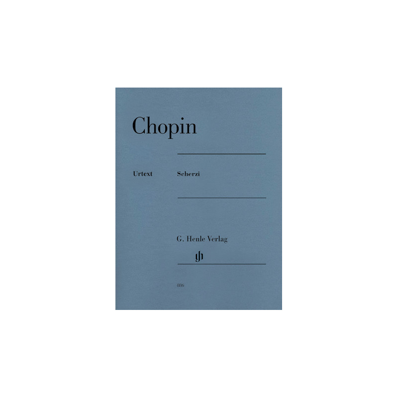 PARTITURA. SCHERZI. PIANO. CHOPIN.