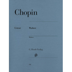 PARTITURA. WALTZES. PIANO SOLO. CHOPIN.
