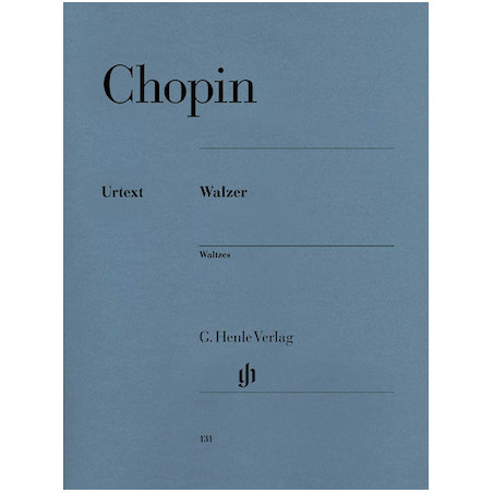 PARTITURA. WALTZES. PIANO SOLO. CHOPIN.