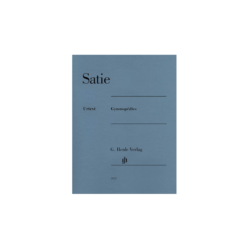 Partitura. SATIE - GYMNOPÉDIES.