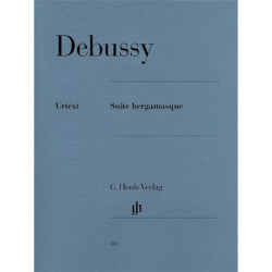 Partitura. DEBUSSY. SUITE BERGAMASQUE - PIANO SOLO.