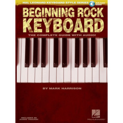 PARTITURA. BEGINNING ROCK KEYBOARD.