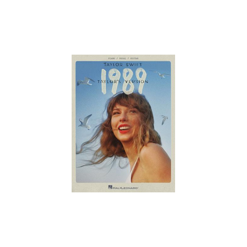 PARTITURA. TAYLOR SWIFT. 1989.