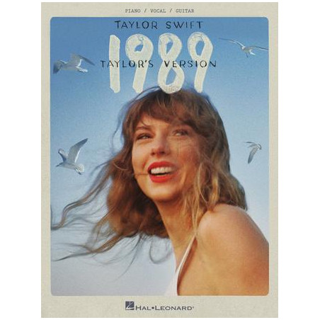 PARTITURA. TAYLOR SWIFT. 1989.