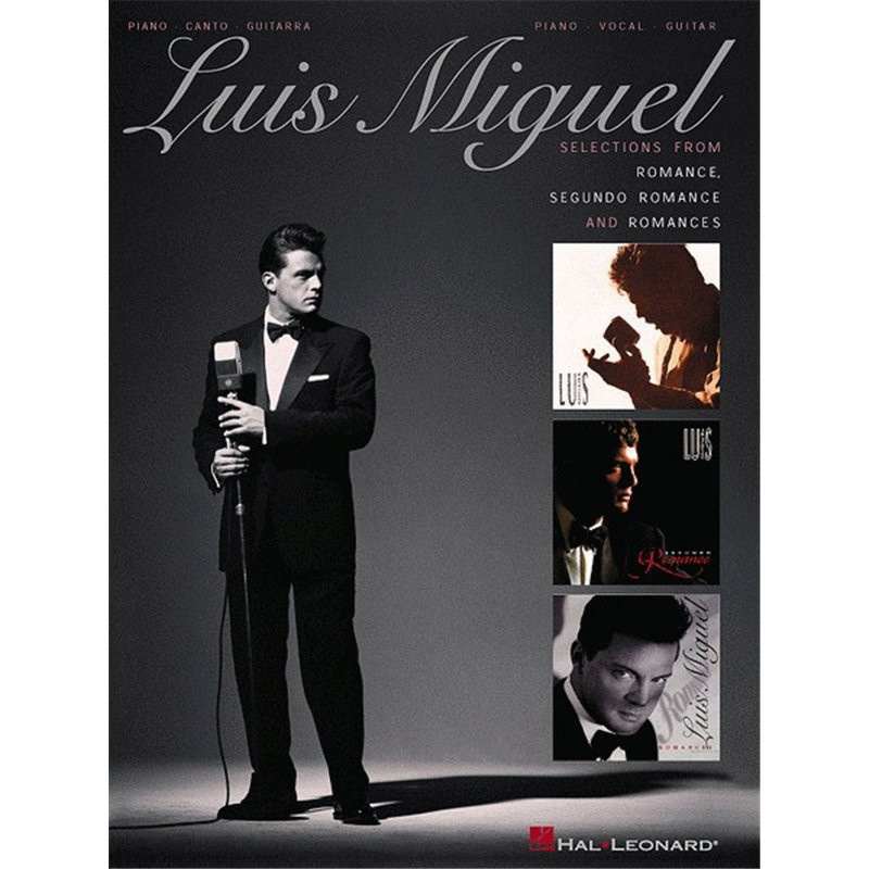 PARTITURA. LUIS MIGUEL - PIANO - VOCAL - GUITAR.