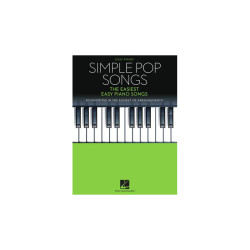 PARTITURA. SIMPLE POP SONGS - THE EASIEST EASY PIANO SONGS.