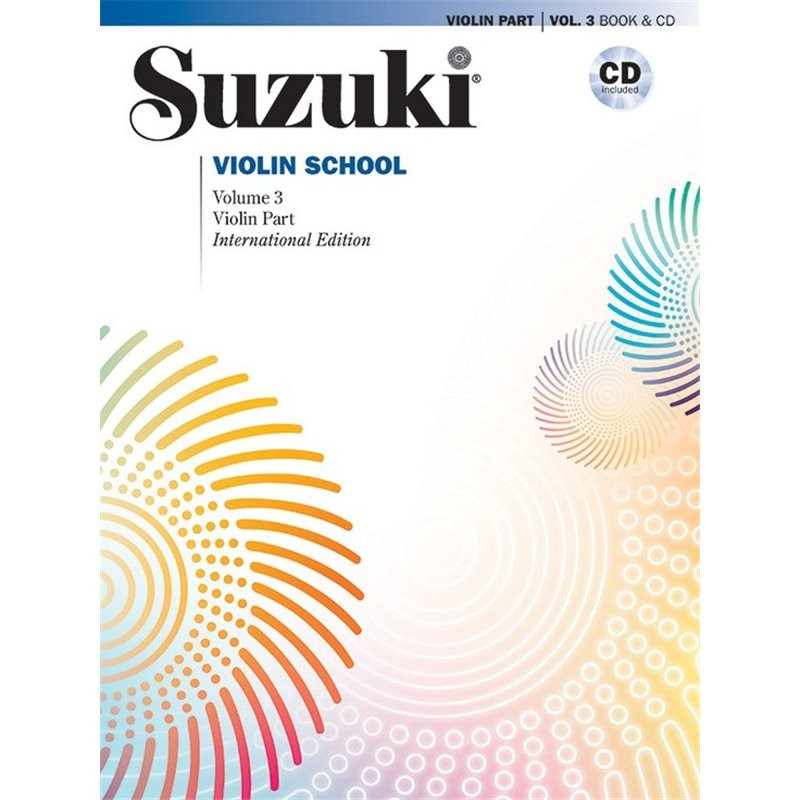 Libro. SUZUKI VIOLIN SCHOOL - VOLUME 3 - (BOOK AND CD)