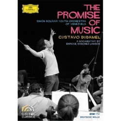 DVD. GUSTAVO DUDAMEL. THE PROMISE OF MUSIC