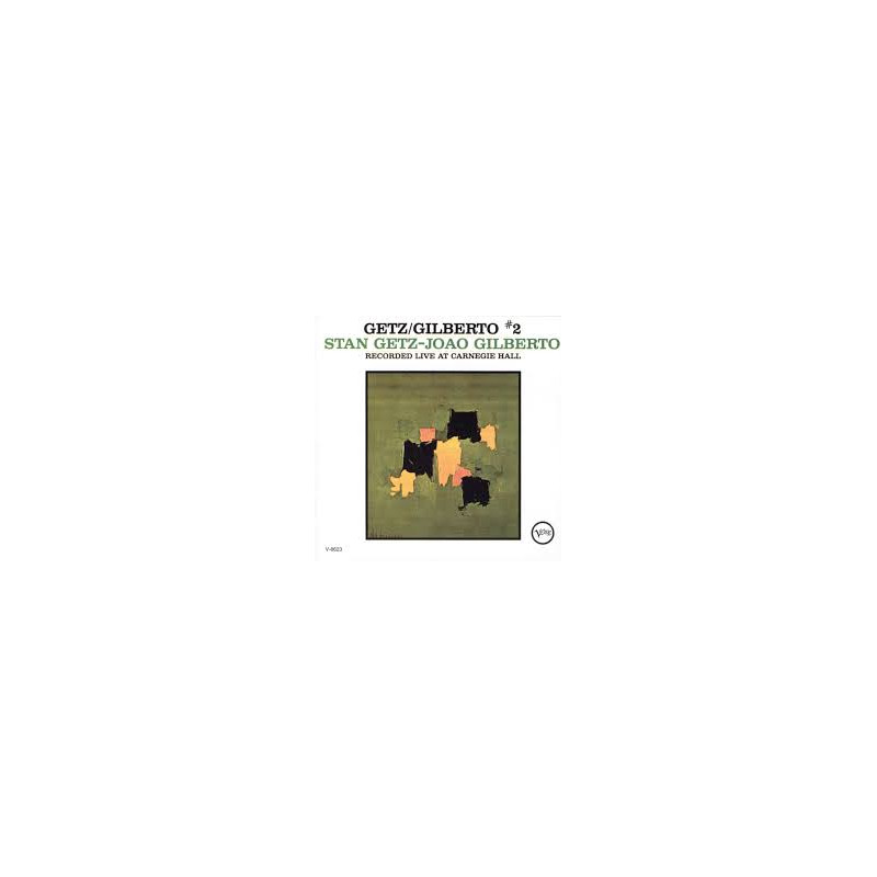 CD. STAN GETZ - JOAO GILBERTO 2 RECORDED LIVE AT CARNEGIE HALL