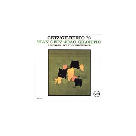 CD. STAN GETZ - JOAO GILBERTO 2 RECORDED LIVE AT CARNEGIE HALL