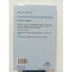 LIBRO. L'ENFANT ET LES SORTILÉGES. RAVEL