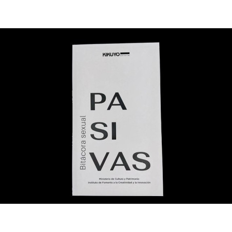 Libro. PASIVAS. Bitácora sexual
