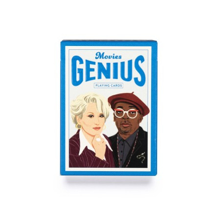 Juego de naipes. GENIUS MOVIES - Genius Playing Cards