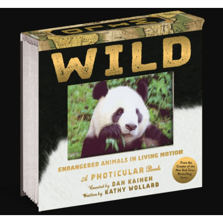 Libro. WILD - A PHOTICULAR BOOK - ENDANGERED ANIMALS IN LIVING MOTION