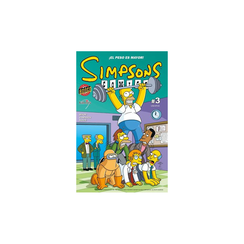 Cómic. SIMPSONS CÓMICS 3