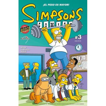 Cómic. SIMPSONS CÓMICS 3