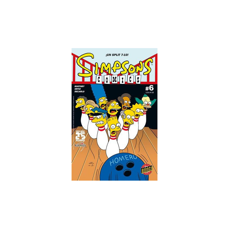 Cómic. SIMPSONS CÓMICS 6