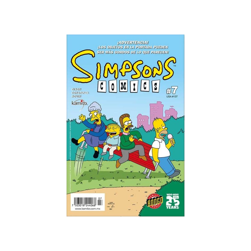 Comic. SIMPSONS COMICS NO.7