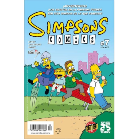 Comic. SIMPSONS COMICS NO.7