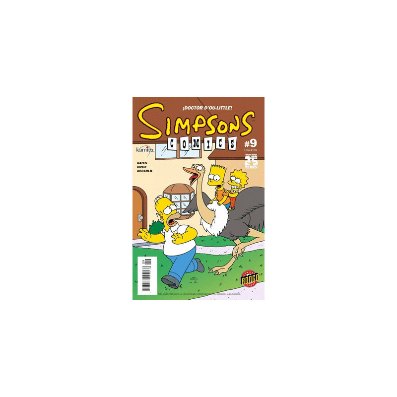 Cómic. SIMPSONS COMICS No. 9