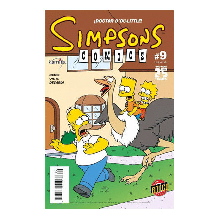 Cómic. SIMPSONS COMICS No. 9