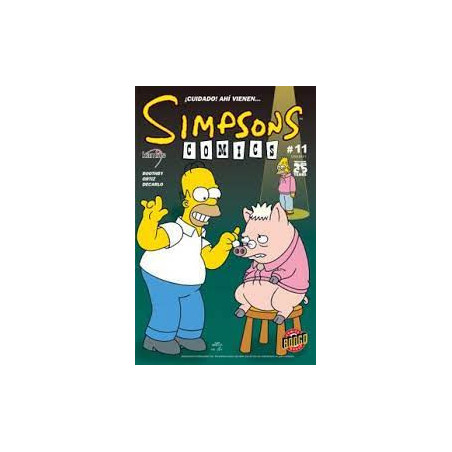Cómic. SIMPSONS COMICS No. 11