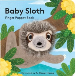 Libro titere de dedo. BABY SLOTH